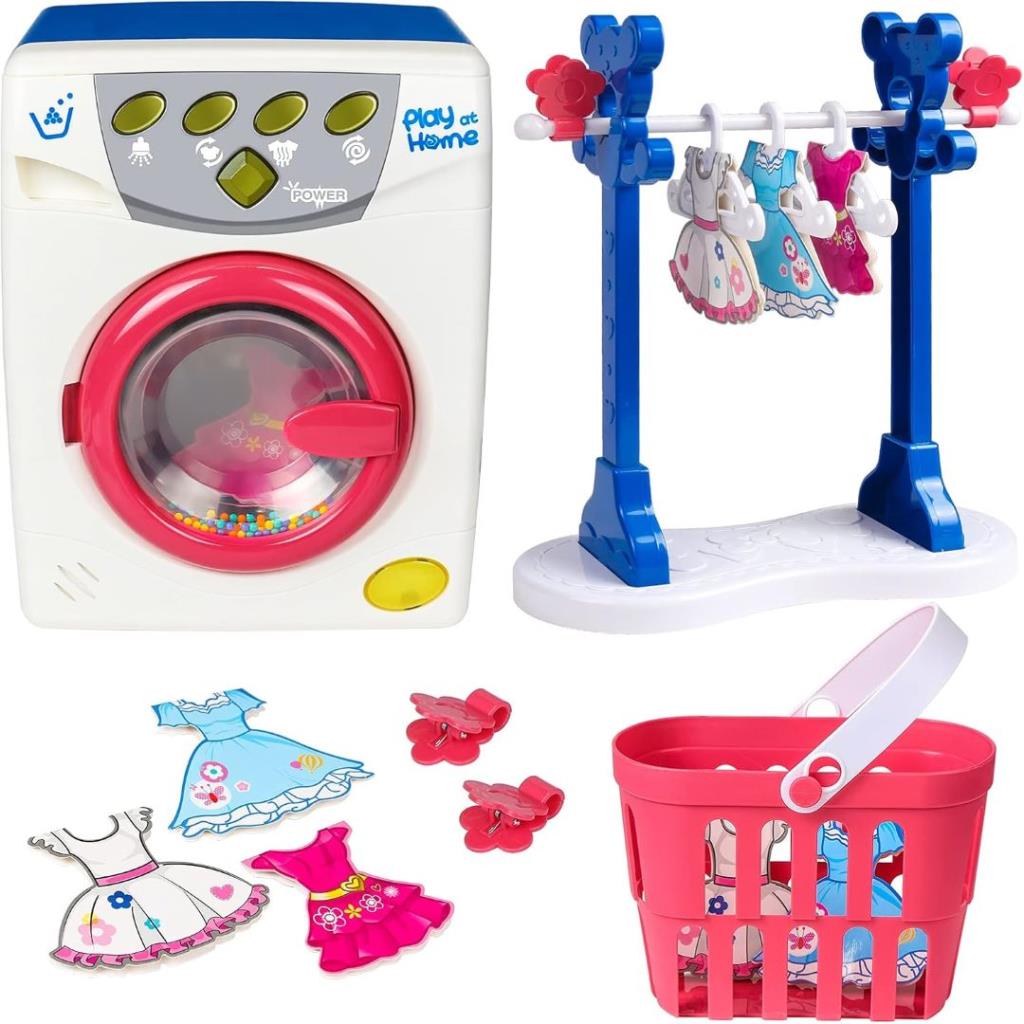 غسالة الأطفال بلاي آت هوم مع إضاءة وصوت