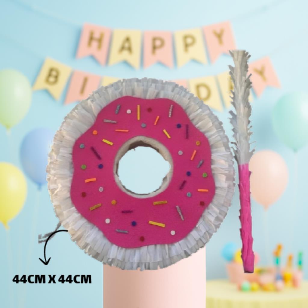 Donut Pinata – Pink Frosting Edition