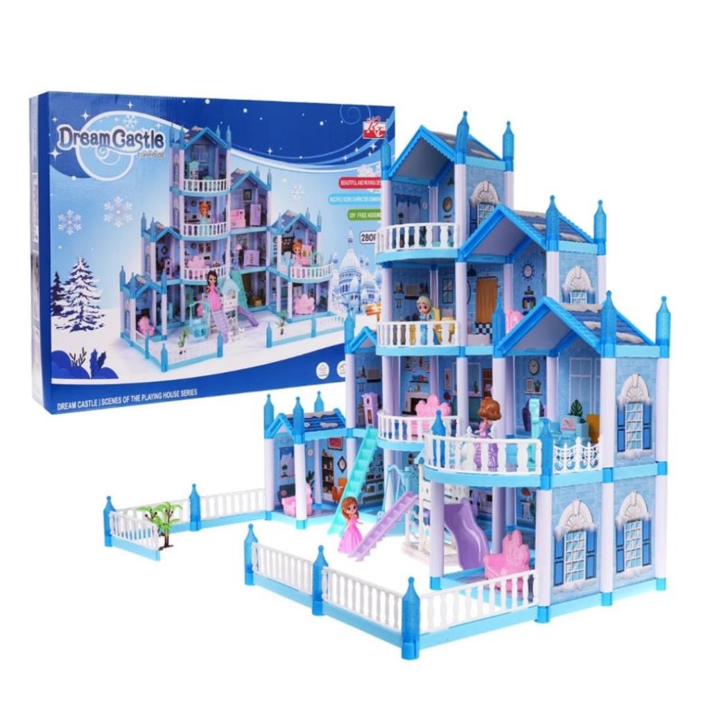 Dream Castle Dollhouse Building Set – 178 Pieces