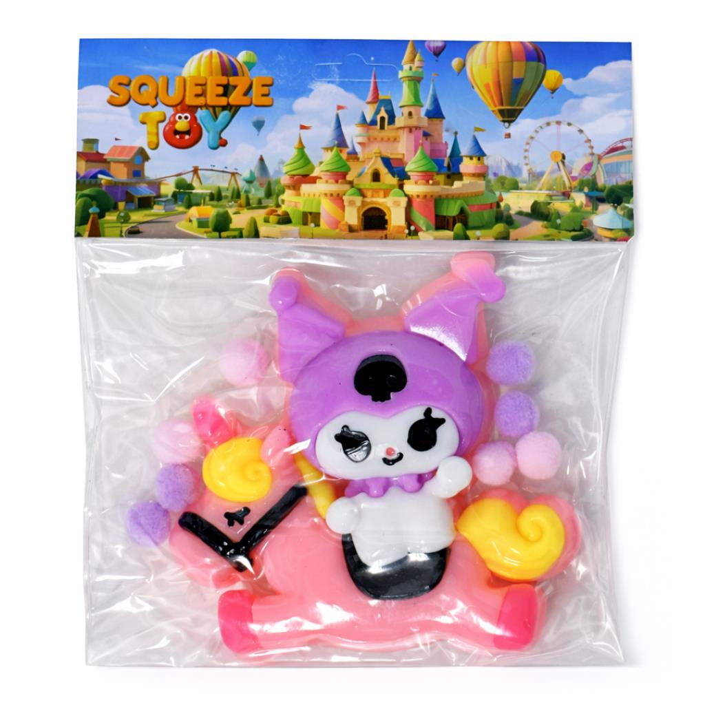 لعبة سكويش مطاطية – شخصية كيوت مع آيس كريم