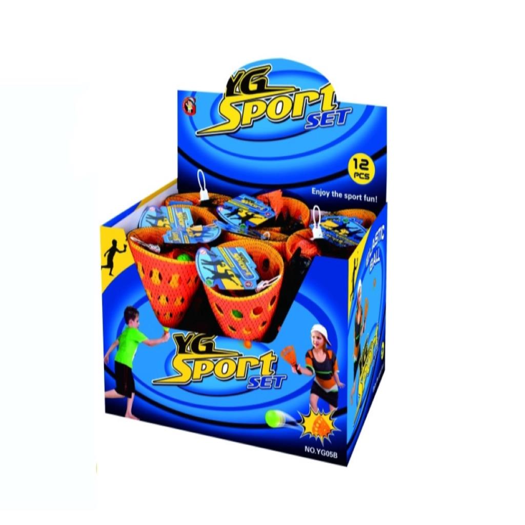 Kids Sport Paddle Ball Set