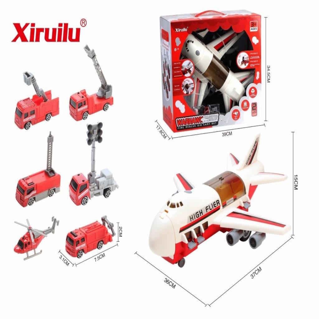 Fire Rescue Cast Set Red 2Pce