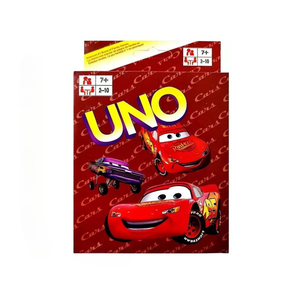 UNO Disney Cars Card Game