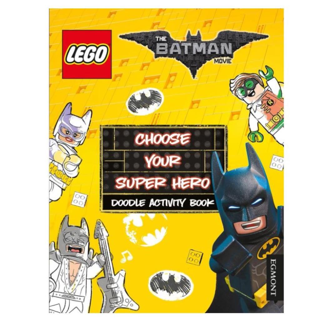 book Lego The Batman Movie: Choose Your Super Hero Doodle Activity Book Lys-450