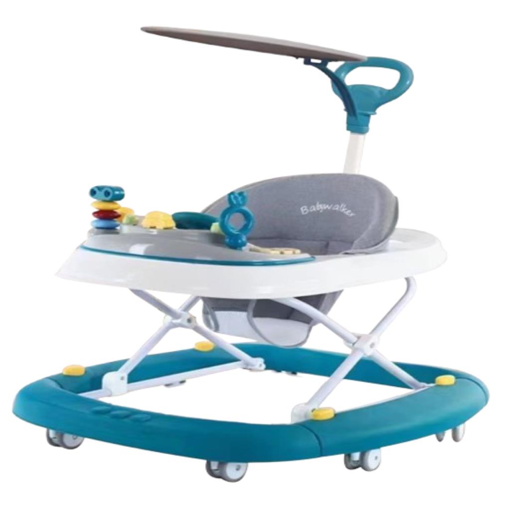 مشاية أطفال متعددة الوظائف مع مقبض دفع