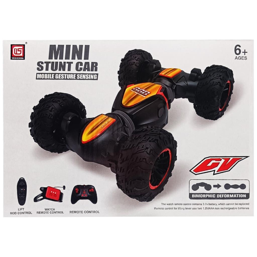 Mini Gesture Control RC Stunt Car with Watch Controller & Remote