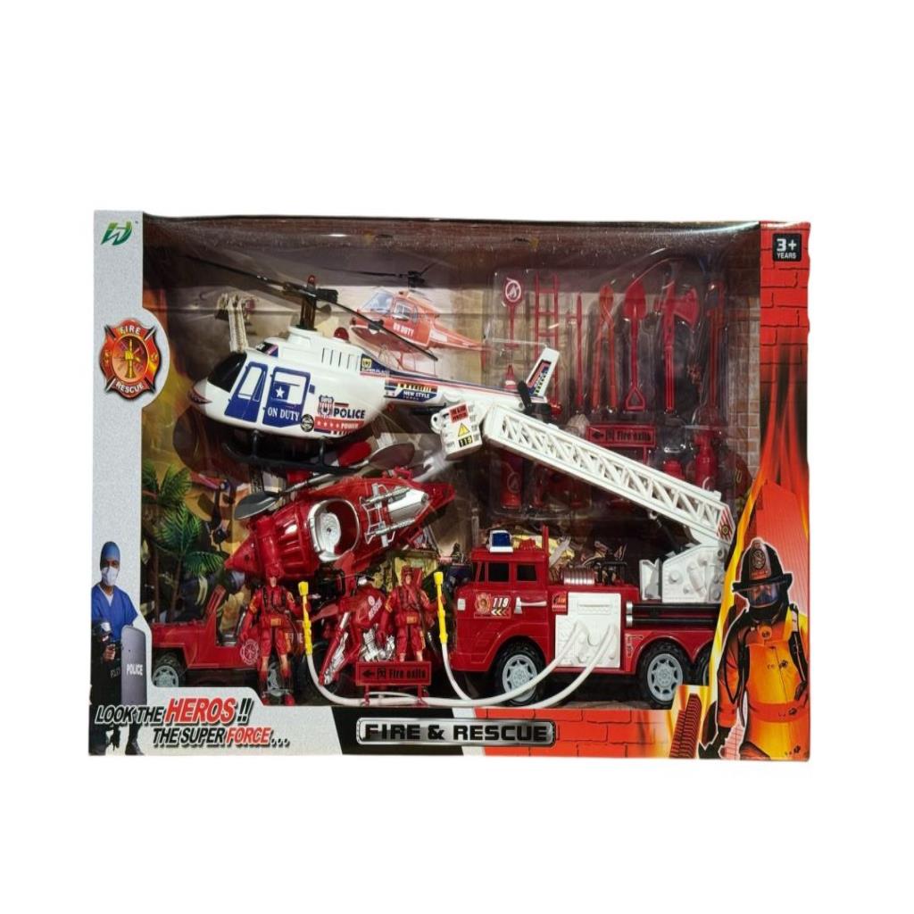 Fire & Rescue Emergency Response Playset