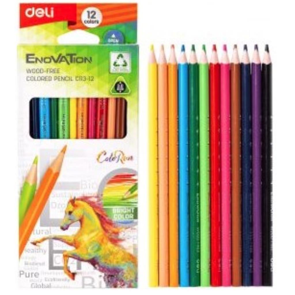 Deli Colored Pencil 12 Colors