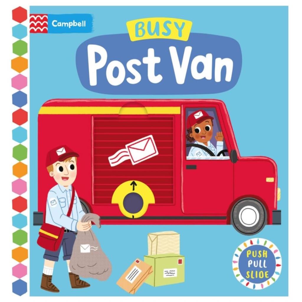 كتاب Busy Post Van – كتاب الأنشطة التفاعلي لشاحنة البريد