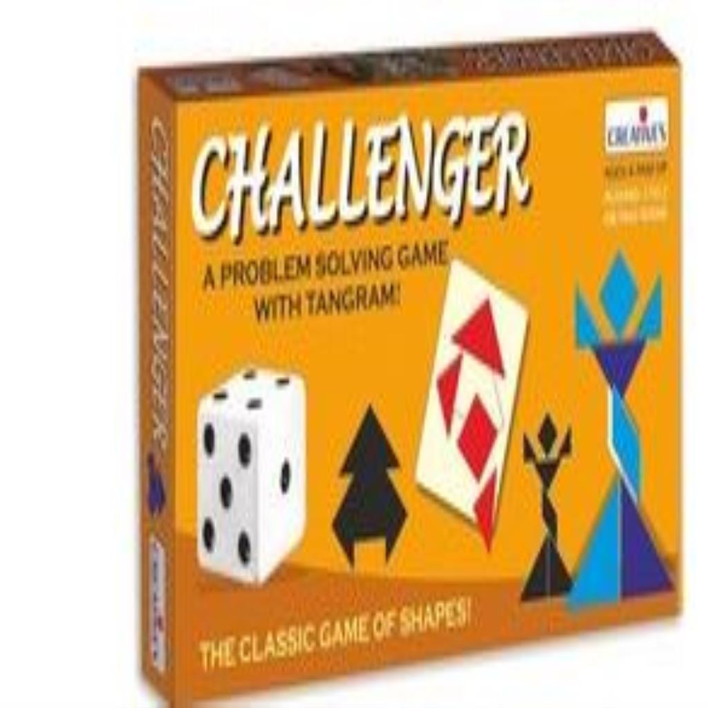 Challenger Tangram Problem Solving Game