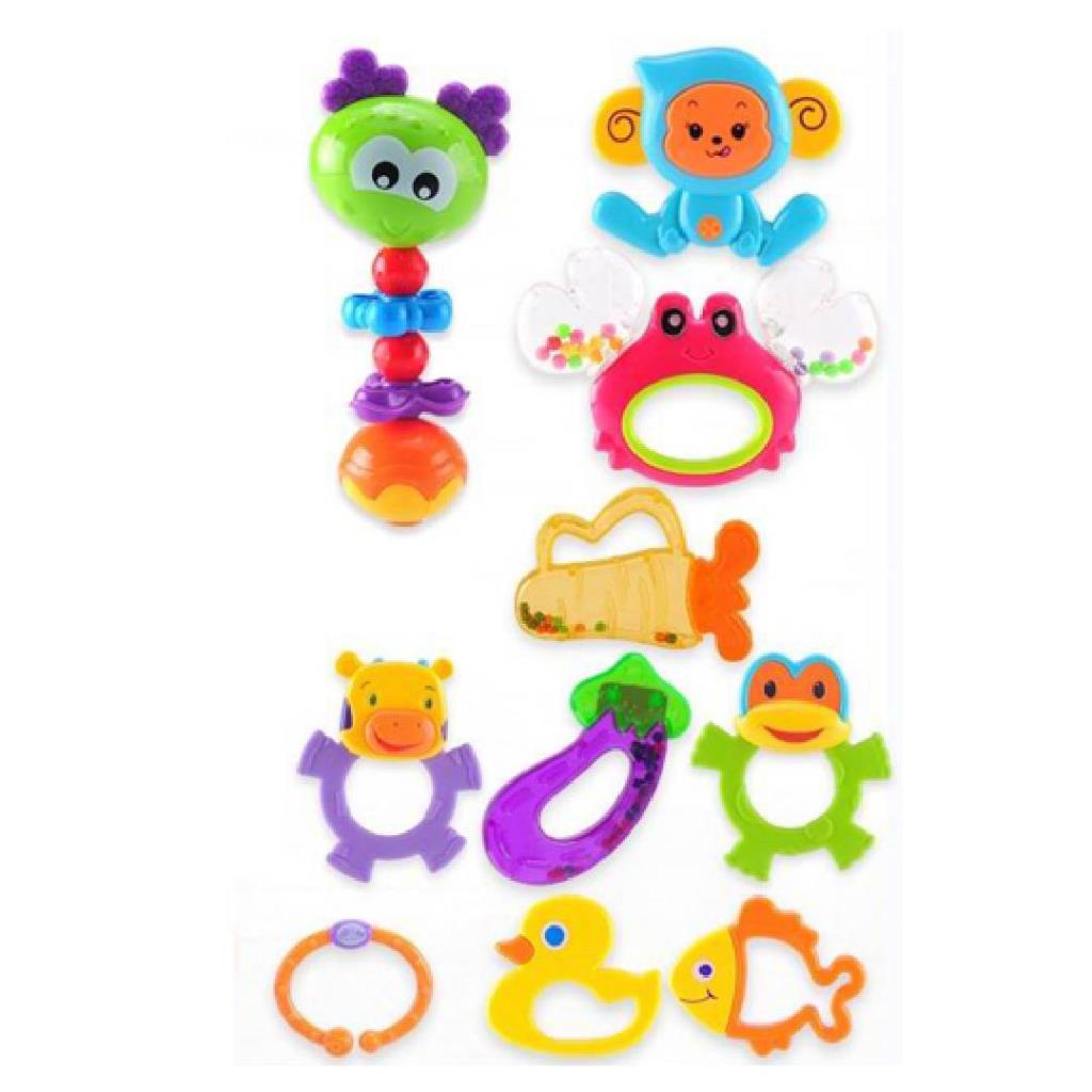 Baby Rattle & Teething Toy Set