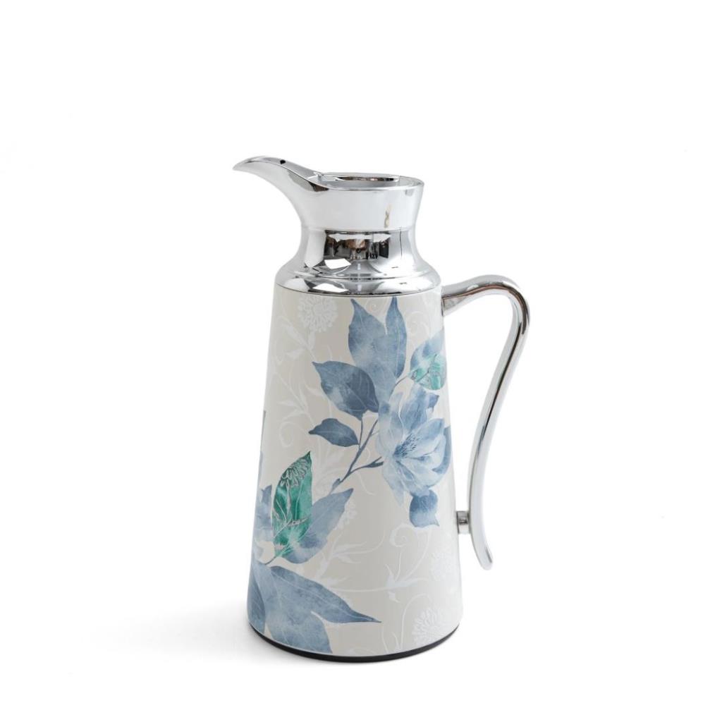 One Vacuum Flask For Tea And Coffee From Marisella - Blue + Silver