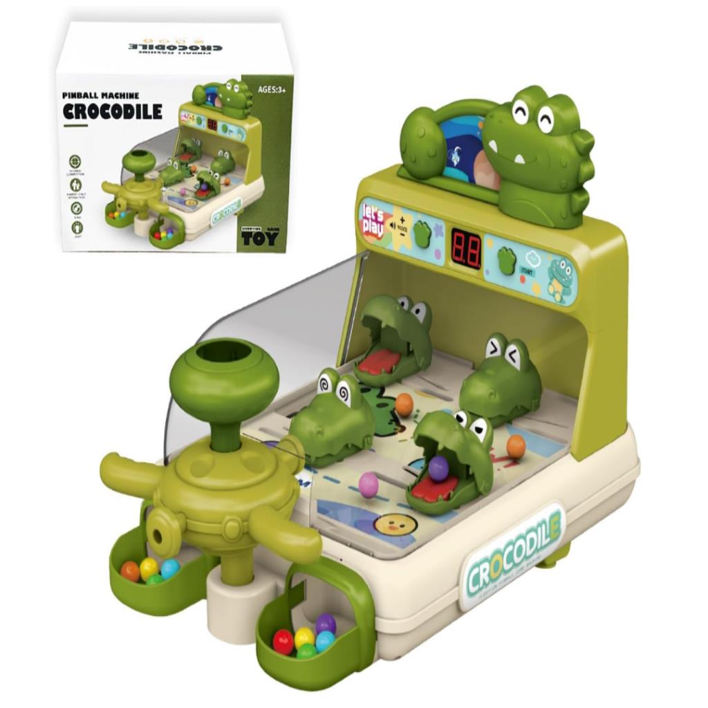 Crocodile Ball Machine Shooting Game