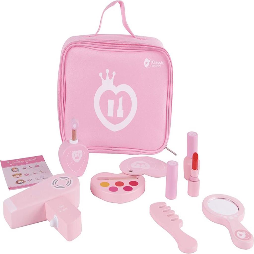 Classic World Beauty Makeup Set with Carry Bag