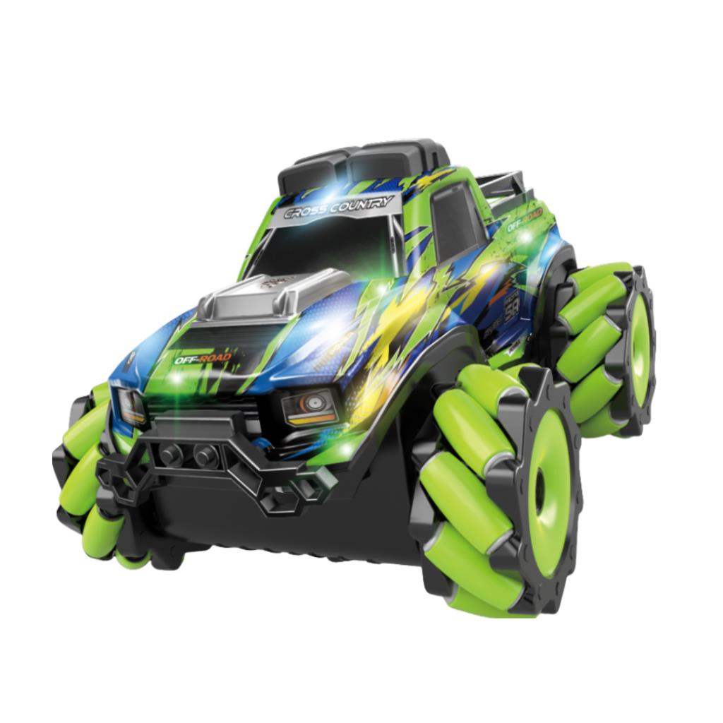 Remote Control Stunt Car with Sideways Movement & Lights