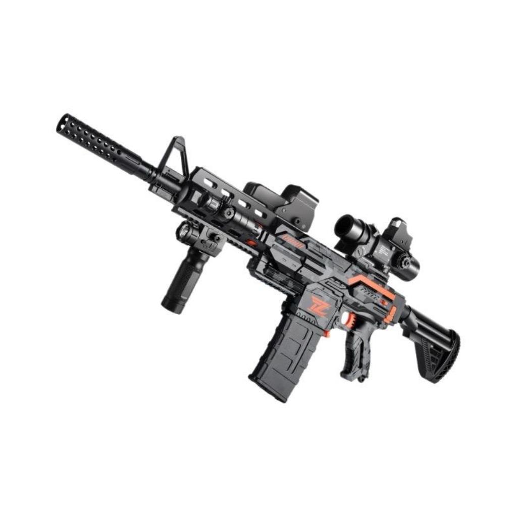 Modular Electric Rifle Foam Blaster Set – Tactical Build & Shoot Gun