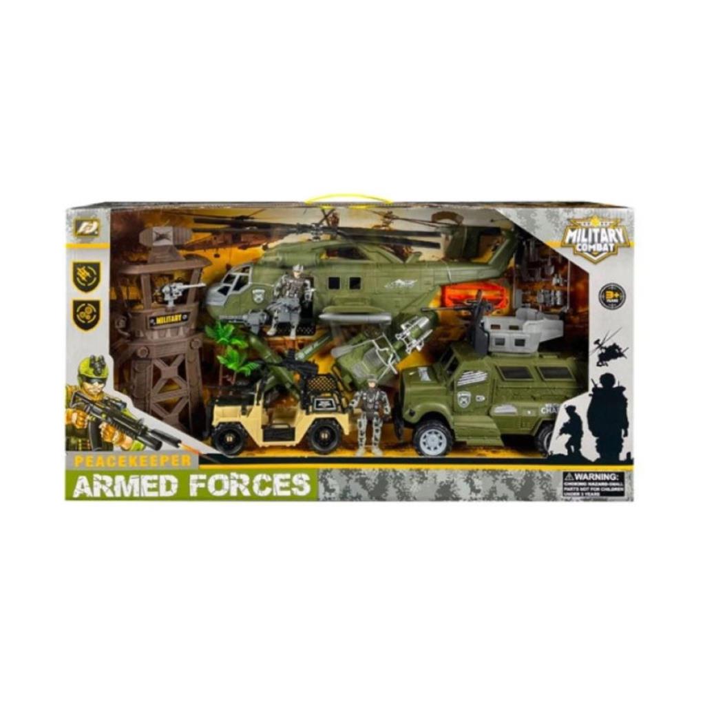 Peacekeeper Armed Forces Military Combat Playset