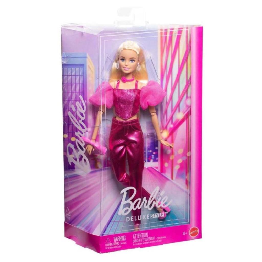 Barbie Deluxe Style Doll – Pink Fashion Set