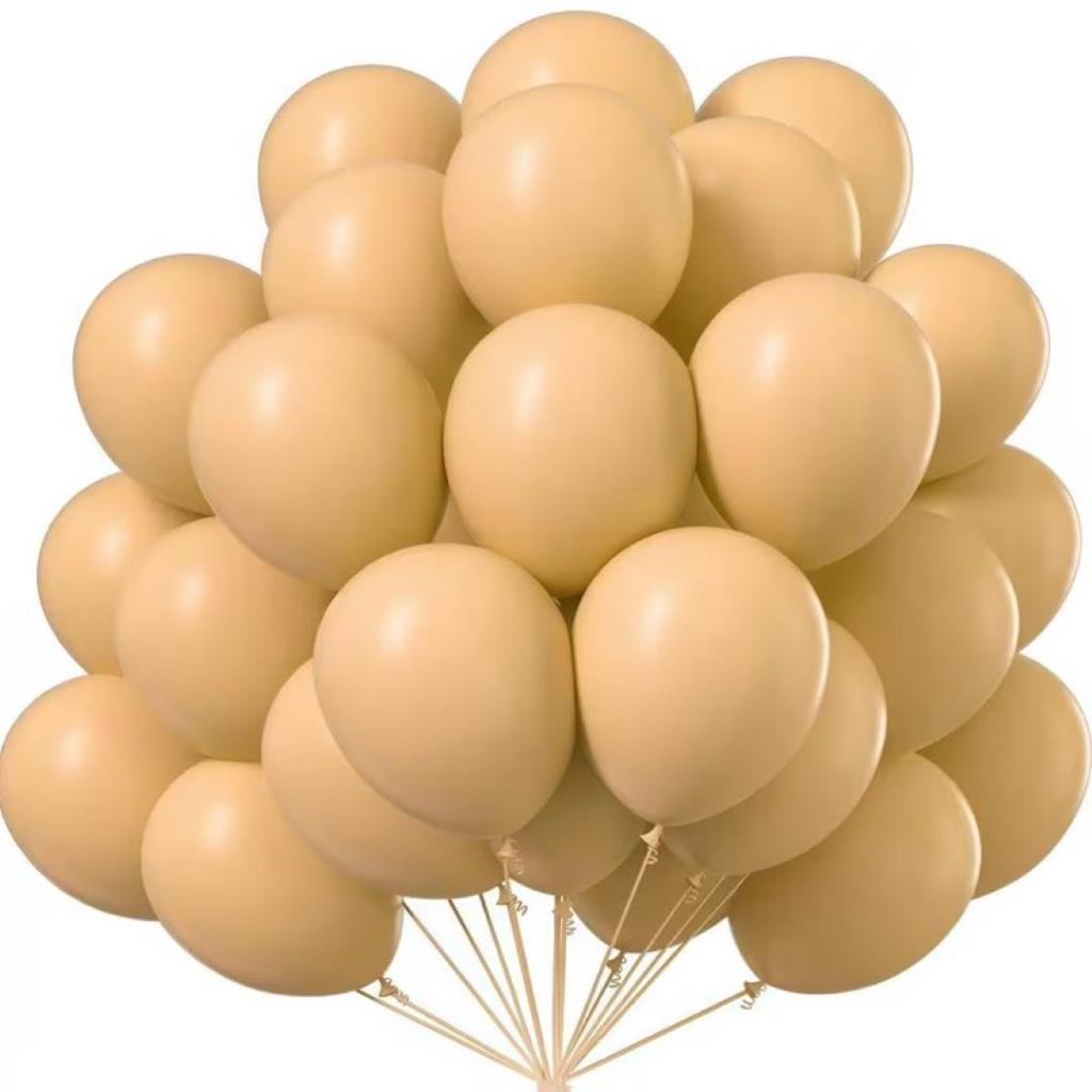 GOLD BALLOONS 50 PCS