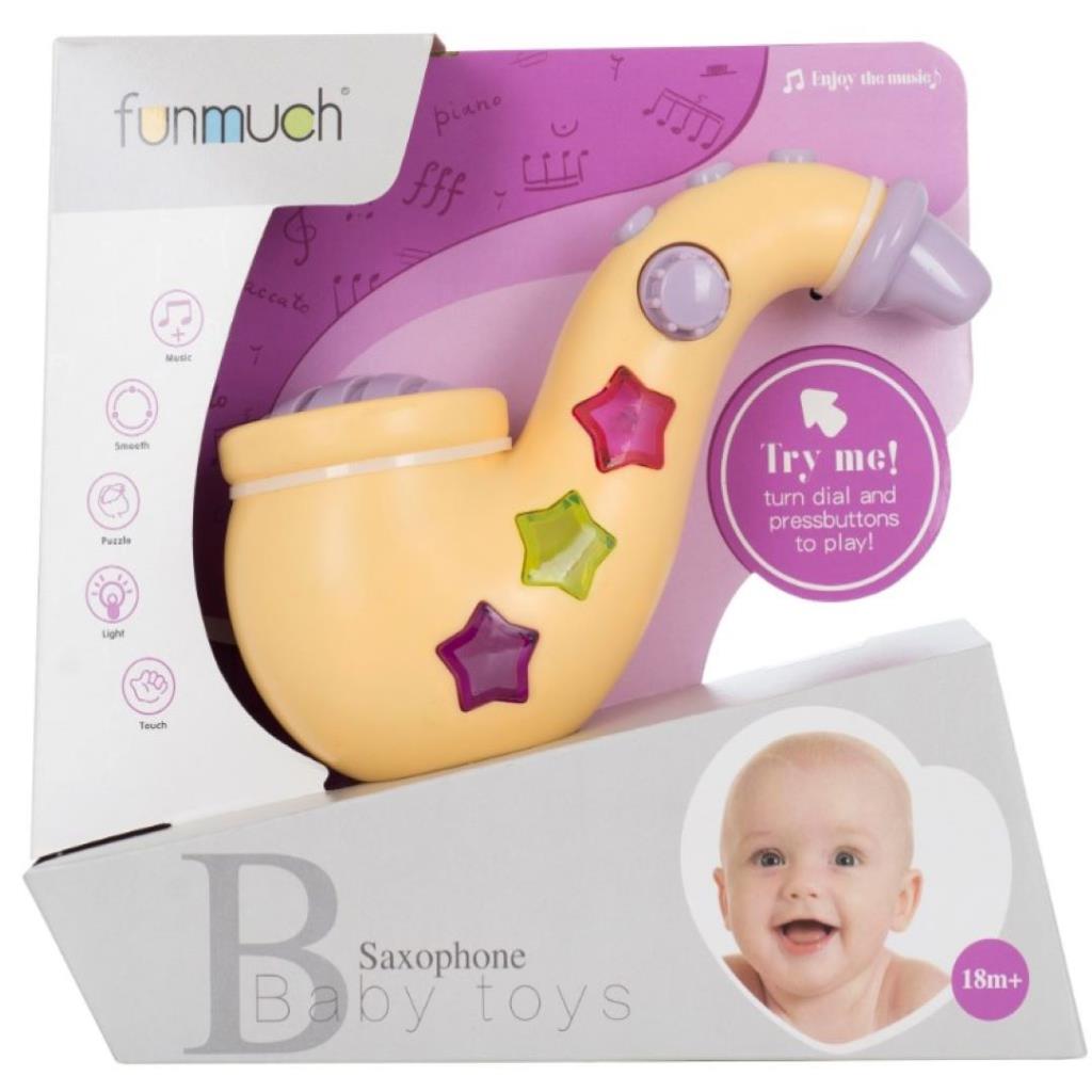 Funmuch Baby Musical Saxophone Toy – 18M+