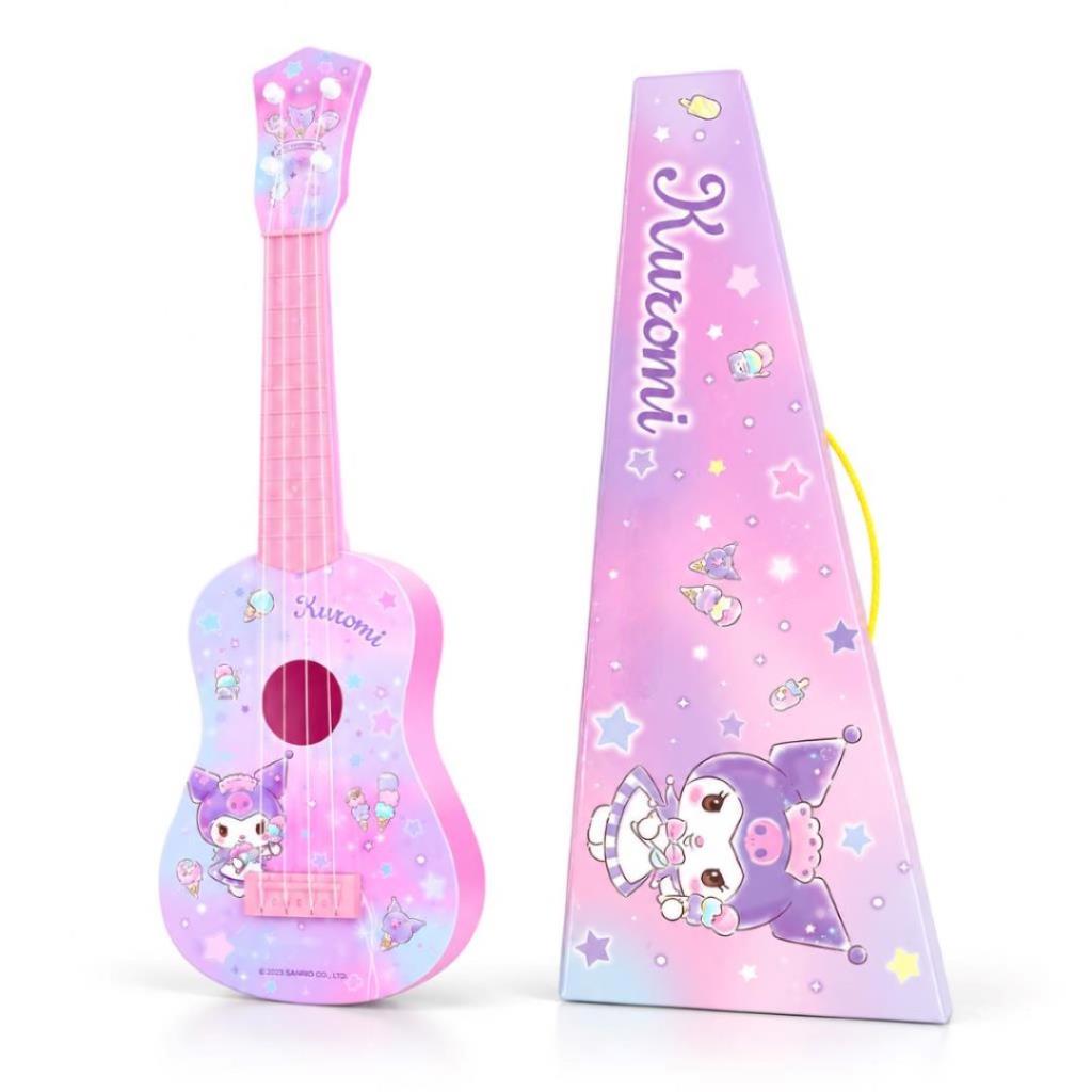Kuromi Pink & Purple Kids Toy Guitar
