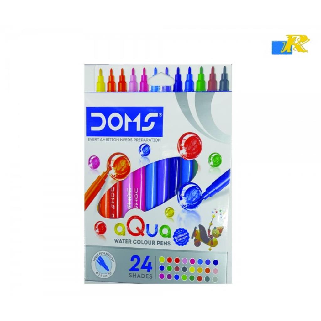 أقلام تلوين مائية دومز أكوا – 24 لون