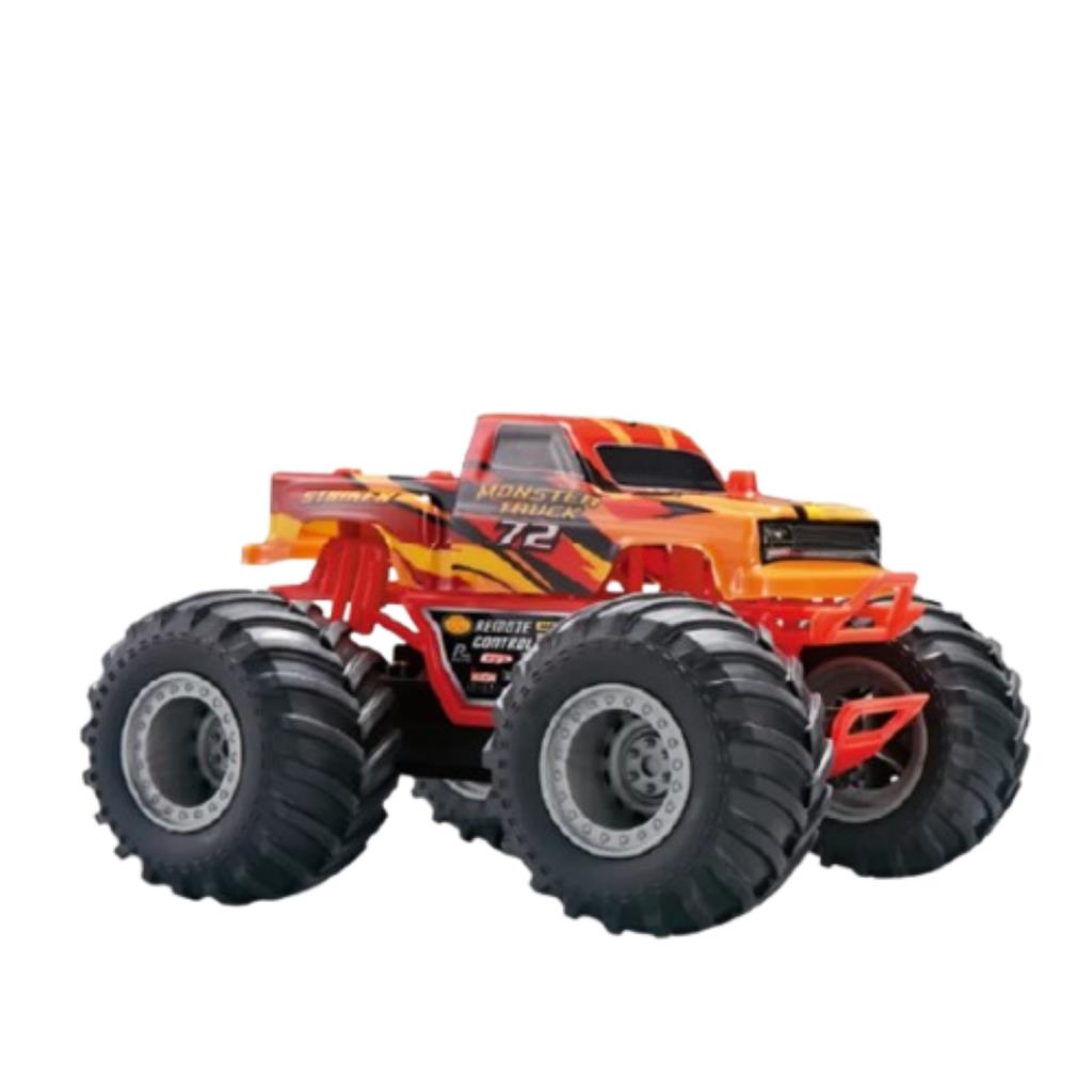 شاحنة ريموت ميجا مونستر – شاحنة طرق وعرة بعجلات عملاقة (إصدار اللهب)