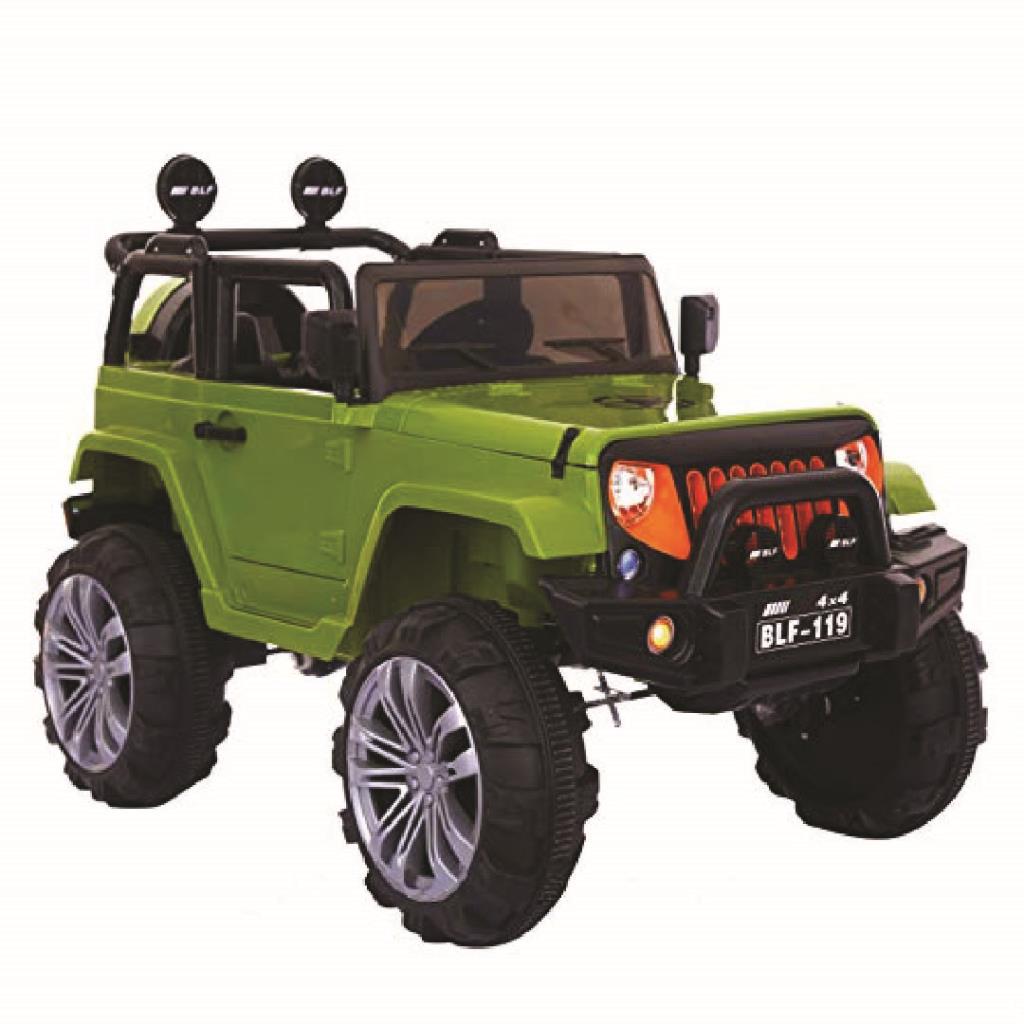 سيارة جيب أطفال كهربائية دفع رباعي 4×4 مع ريموت تحكم