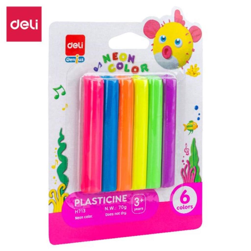 Plasticine Clay 6 Colors 70G
