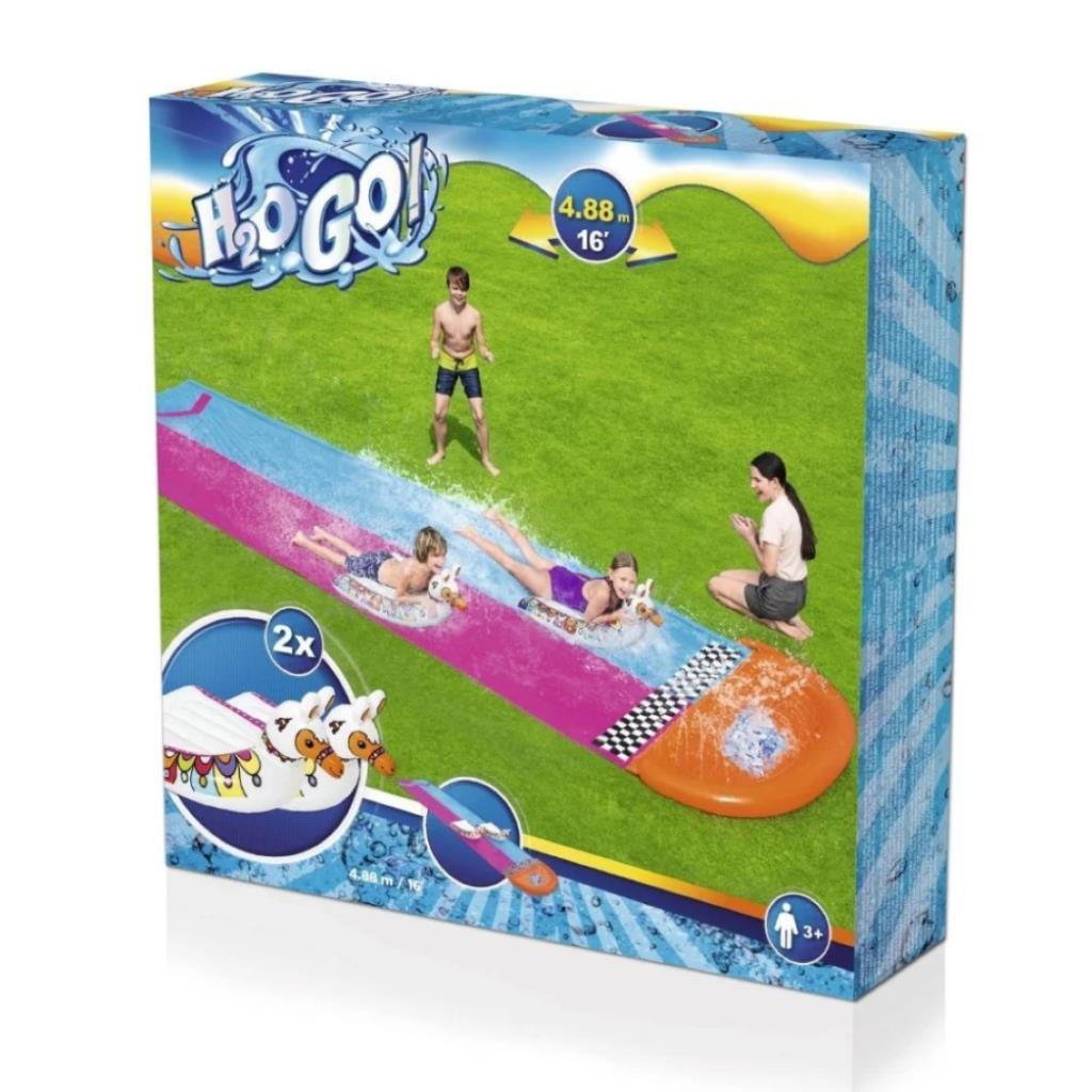 منزلق مائي مزدوج للسباق من H2OGO!