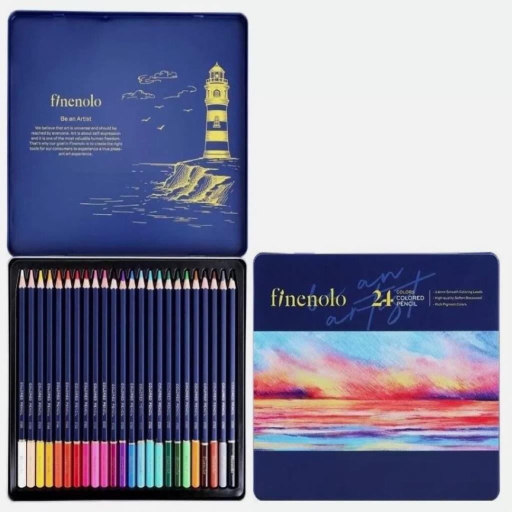 Deli Color Pencils 24 Colors