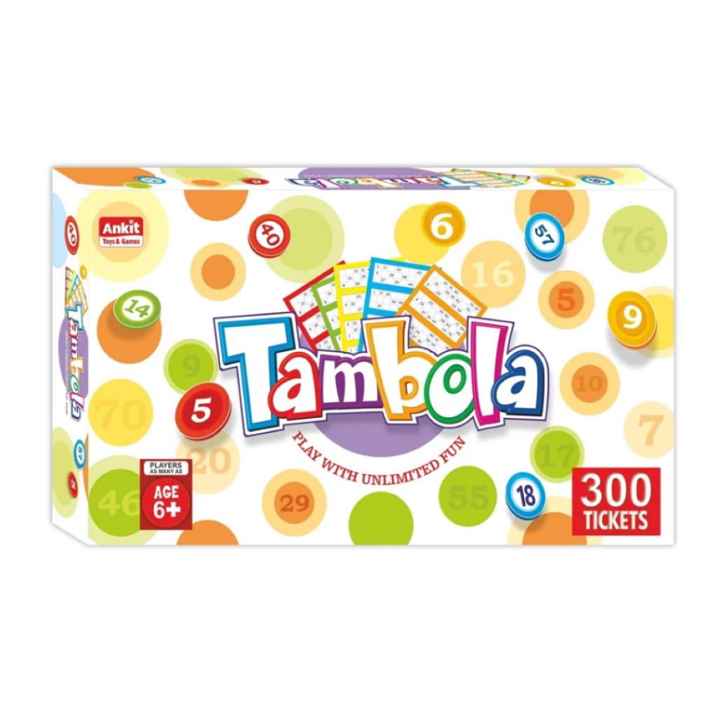 Ankit Tambola Housie Bingo Family Game – 300 Tickets