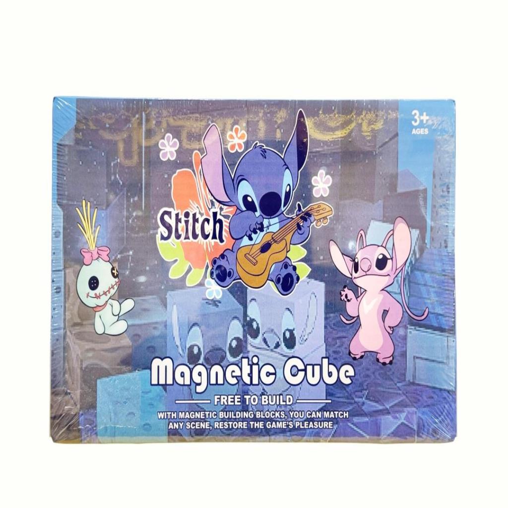 Stitch Magnetic Cube Building Set