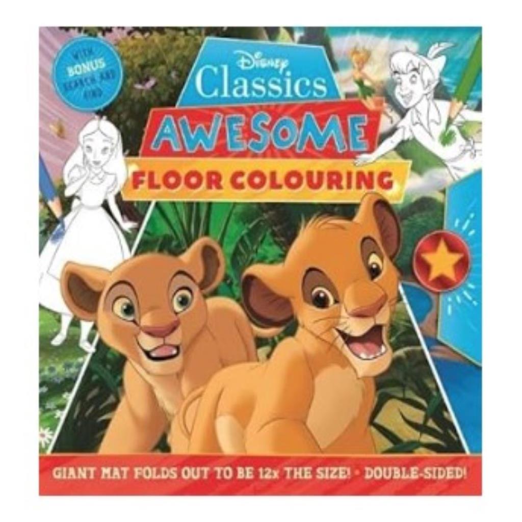 Disney Classics Awesome Floor Colouring Mat