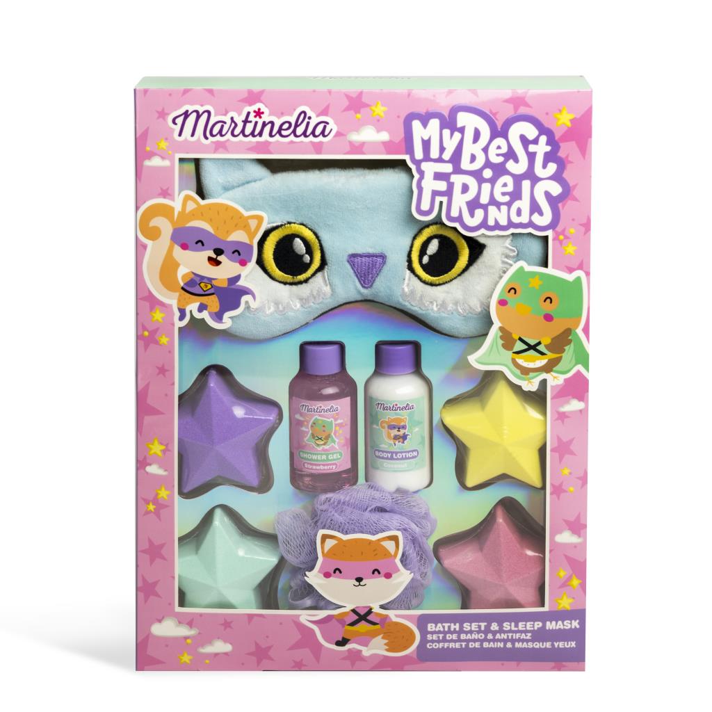 Martinelia Kids Bath Set with Sleep Mask
