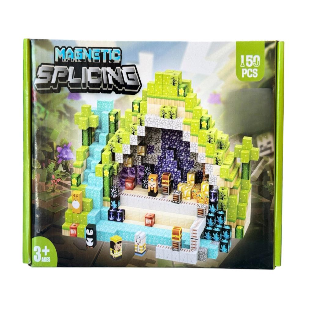 Magnetic Splicing Adventure Building Blocks – 150 Pieces