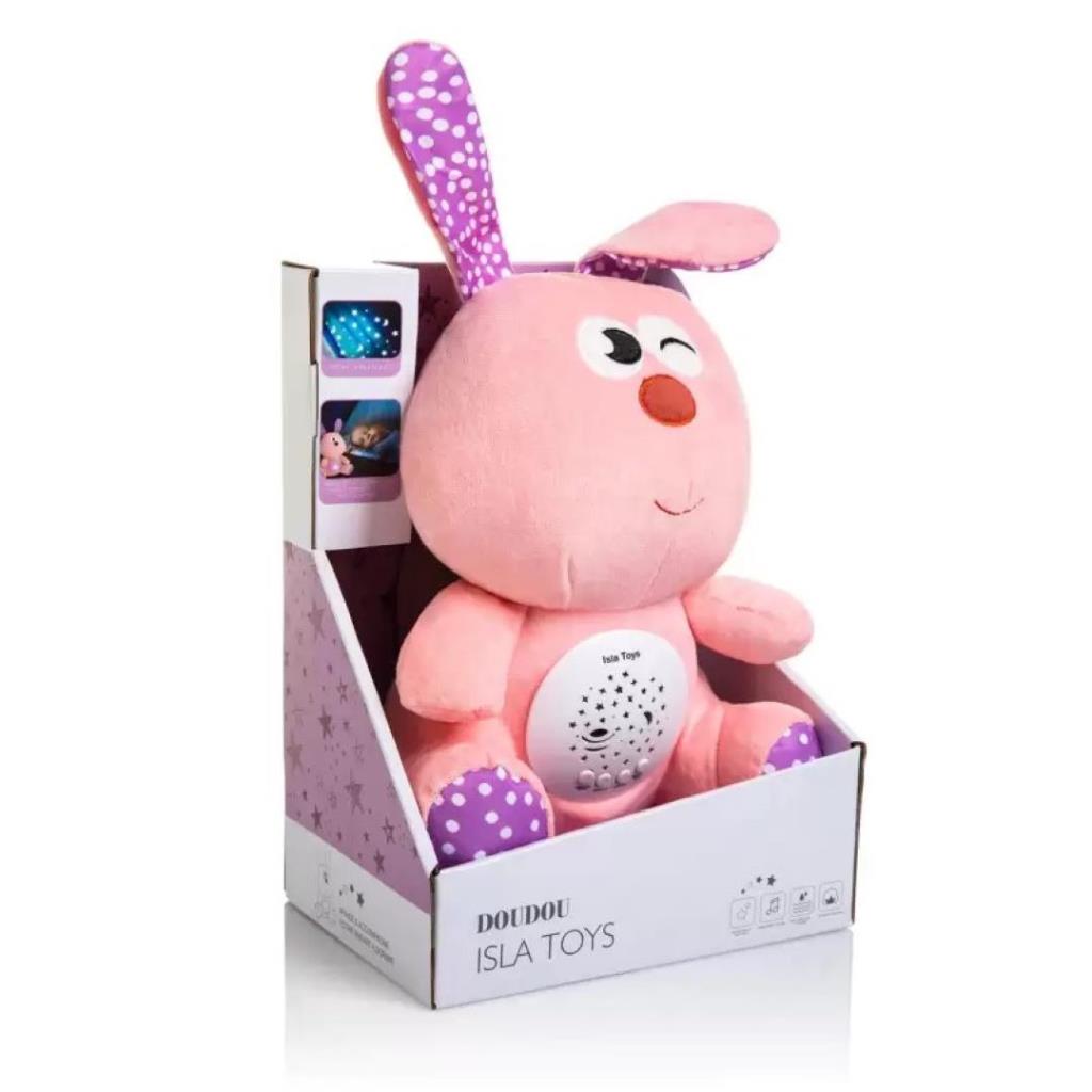 لعبة الأرنب الدبدوب مع بروجكتر نجوم – ISLA TOYS