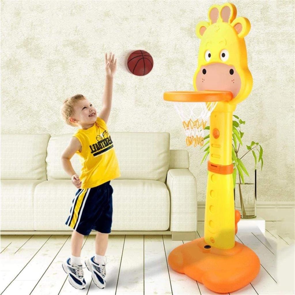 Kids Giraffe Basketball Hoop Set
