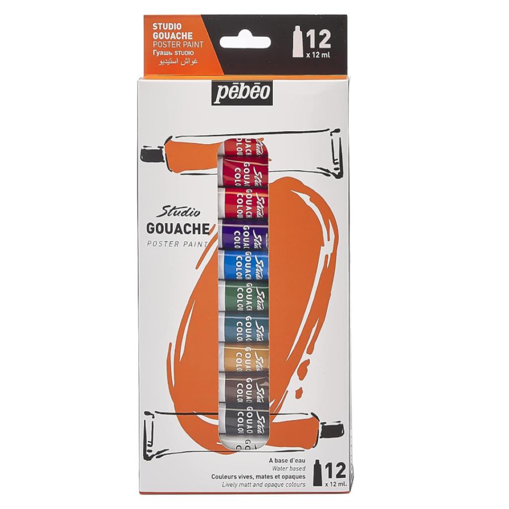 Pébéo Studio Gouache Poster Paint Set