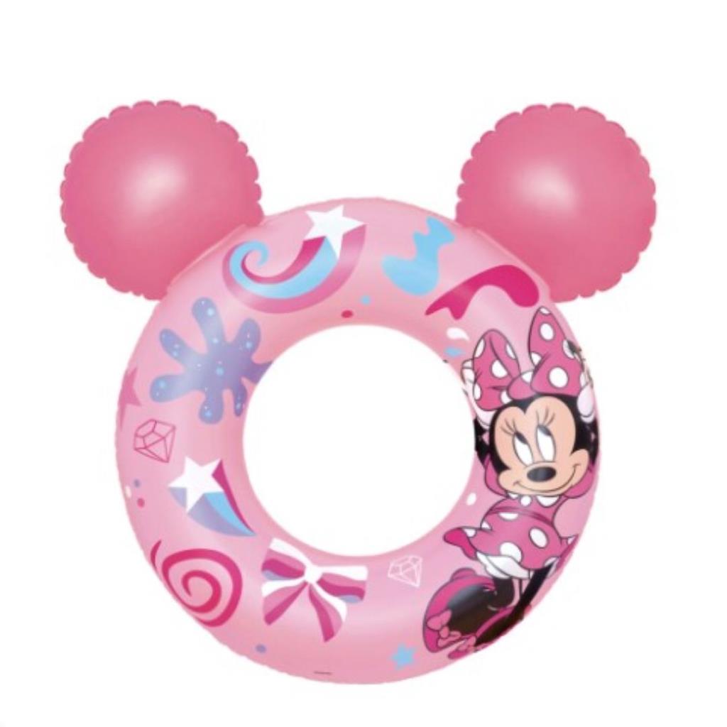 Swimming Ring with Minnie Mouse Ears 74 cm x 76 cm