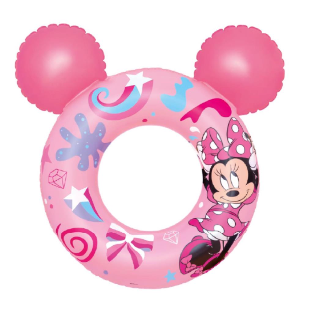 Swimming Ring with Minnie Mouse Ears 74 cm x 76 cm