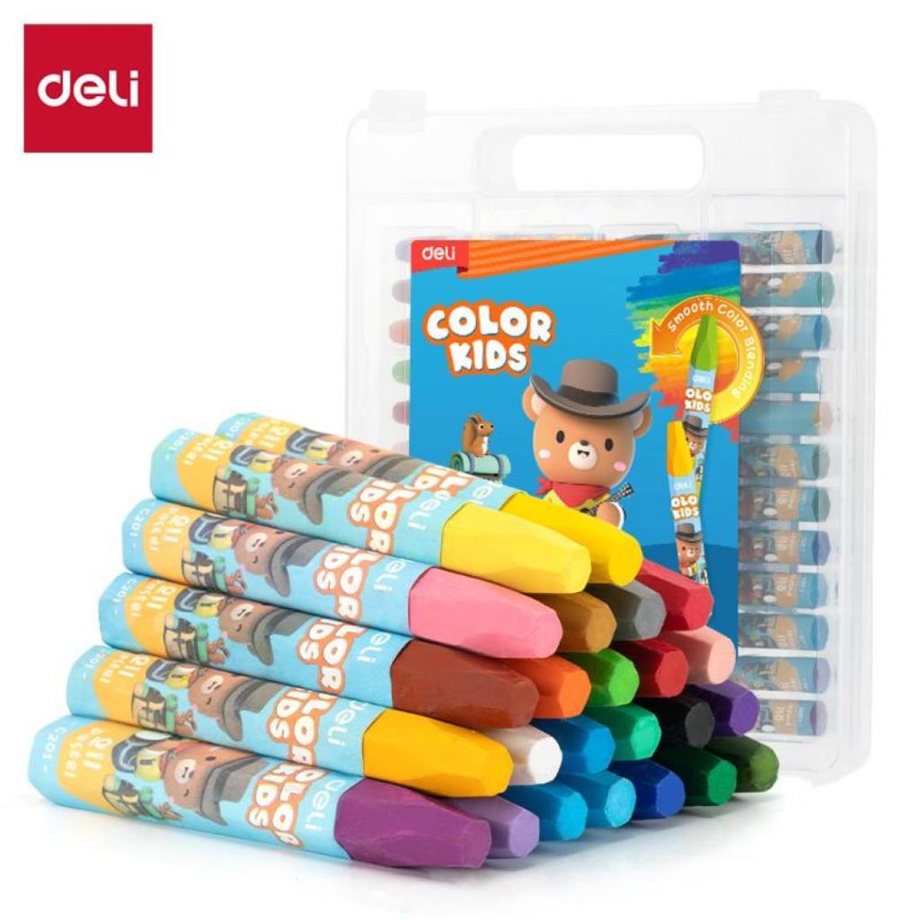Deli Color Kids Oil Pastels – Large Set