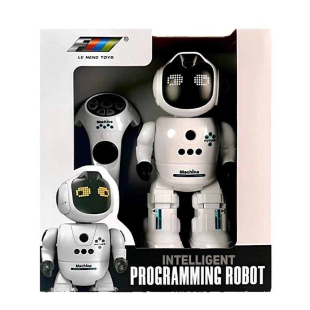 روبوت ذكي تفاعلي بالتحكم عن بعد مع شاشة 