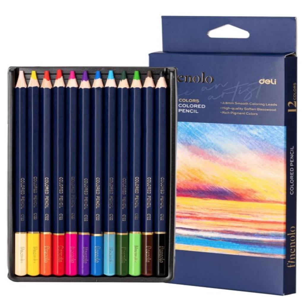 Deli Finenolo color pencil set 12 colors