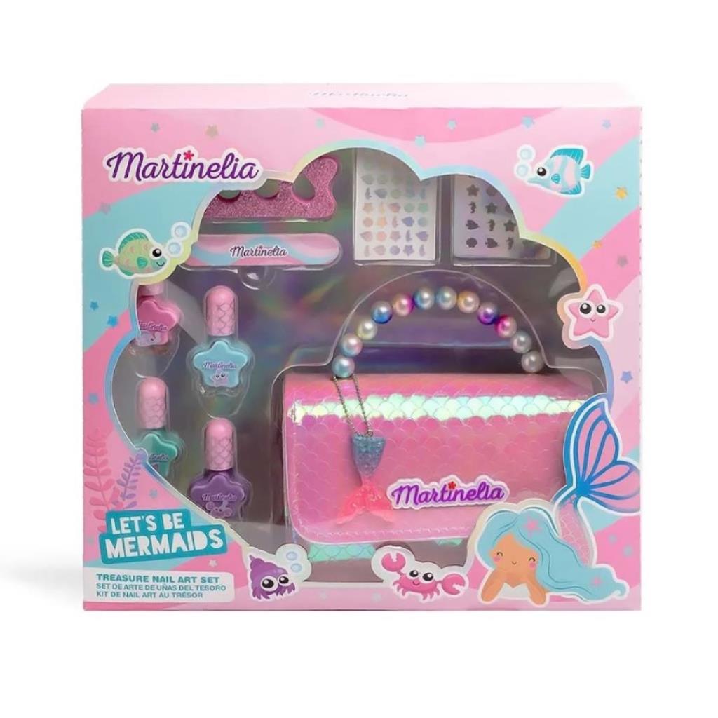 طقم فن الأظافر Let’s Be Mermaids من Martinelia