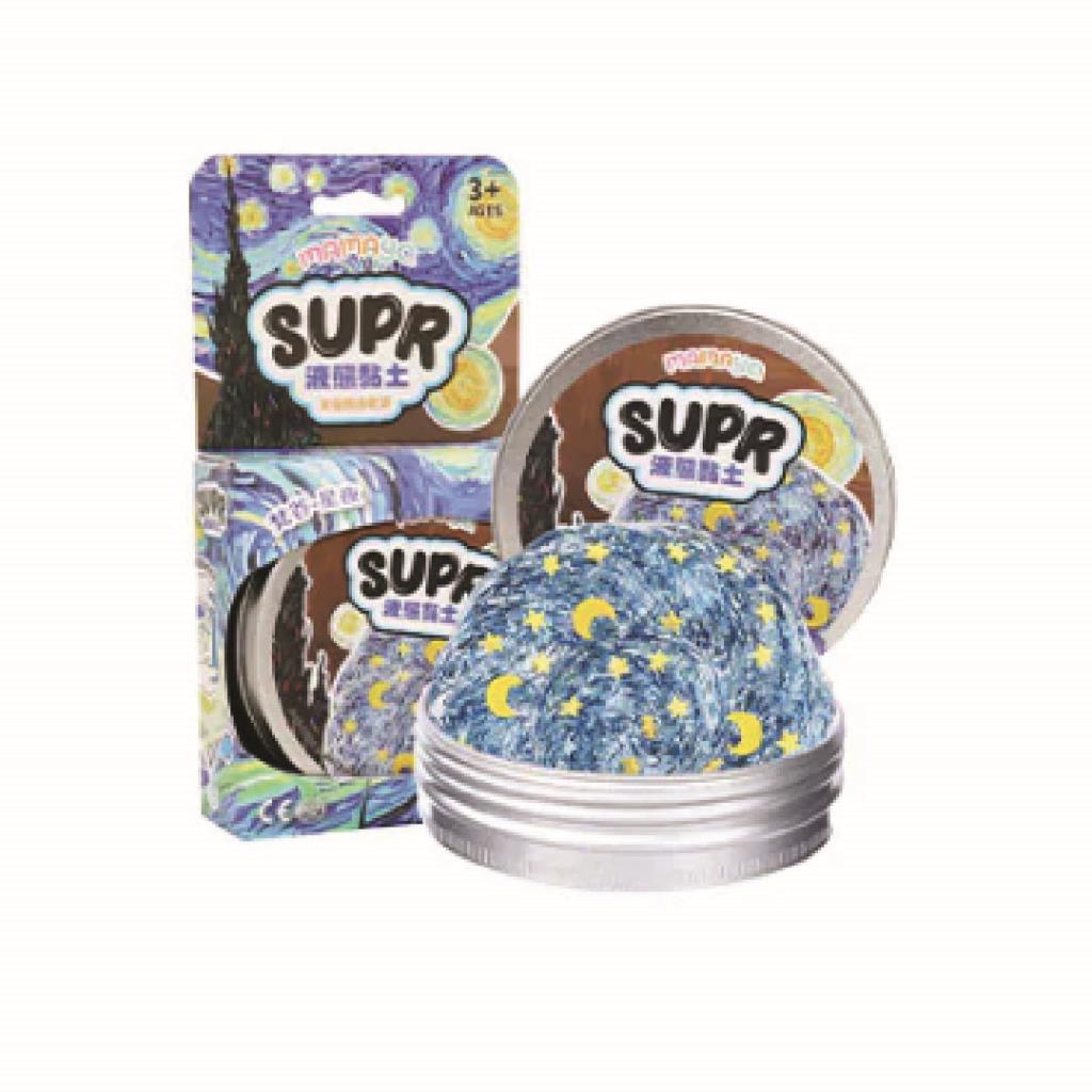 SUPR Galaxy Putty – Starry Night Stretchy Slime