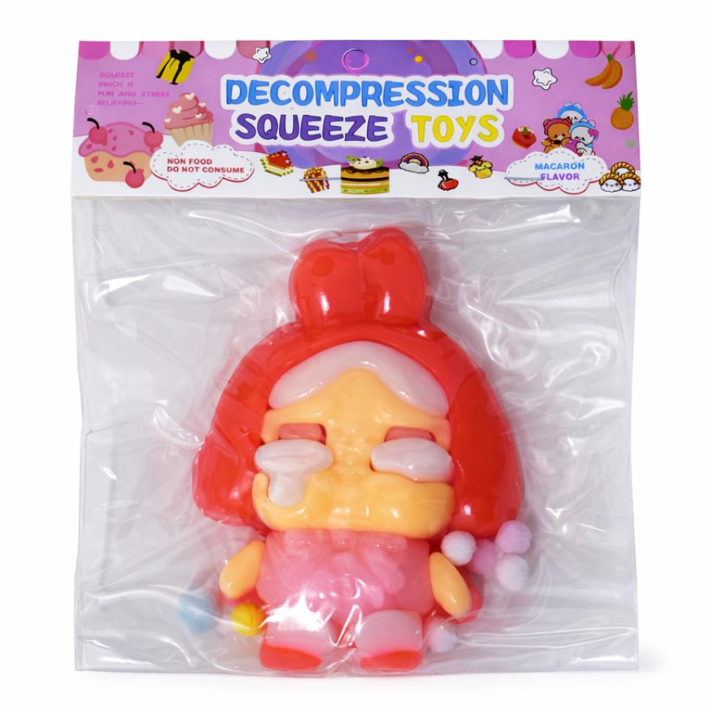 لعبة سكويش لتخفيف التوتر – فتاة كيوت باكية