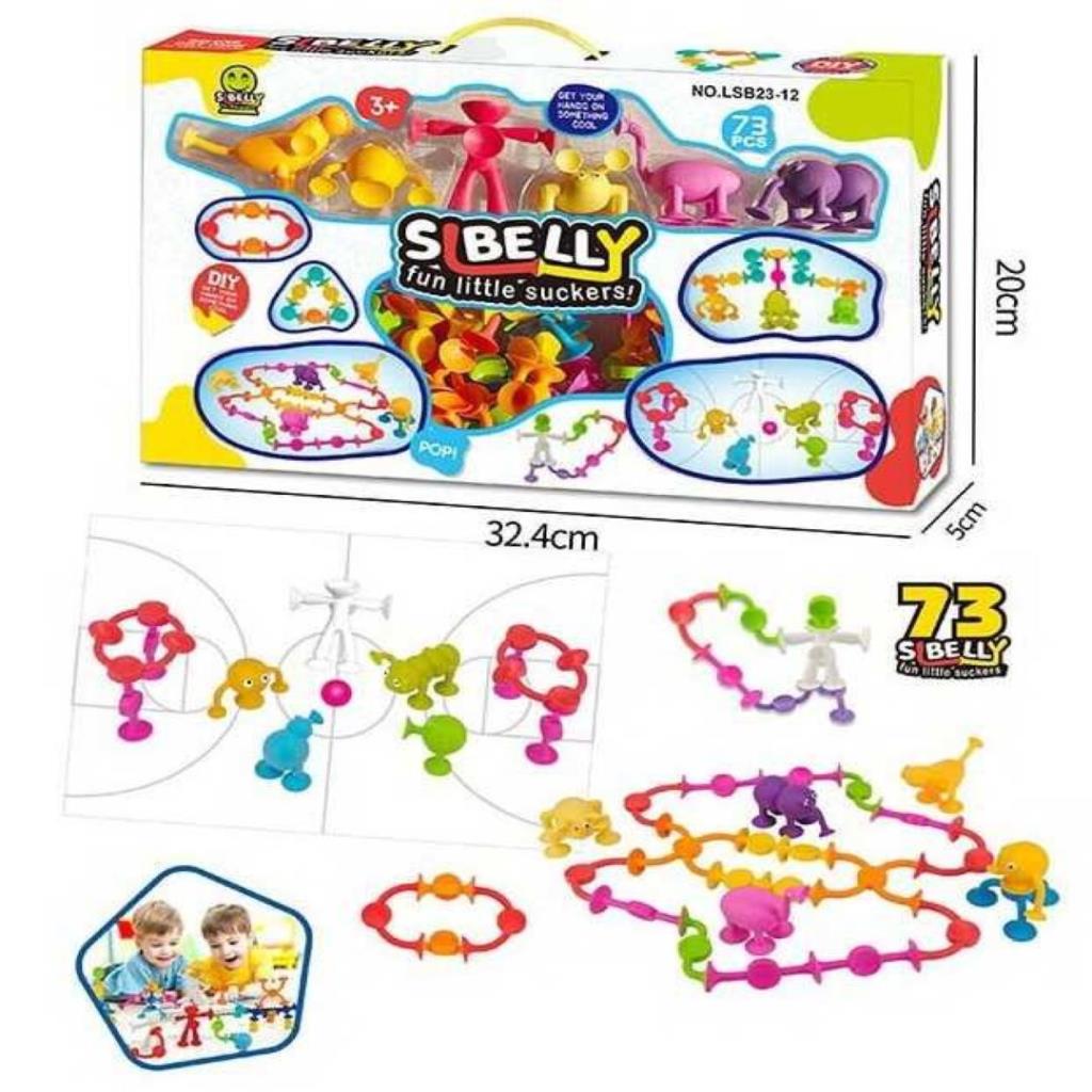 S’BELLY Fun Little Suckers – 73 Pcs Set