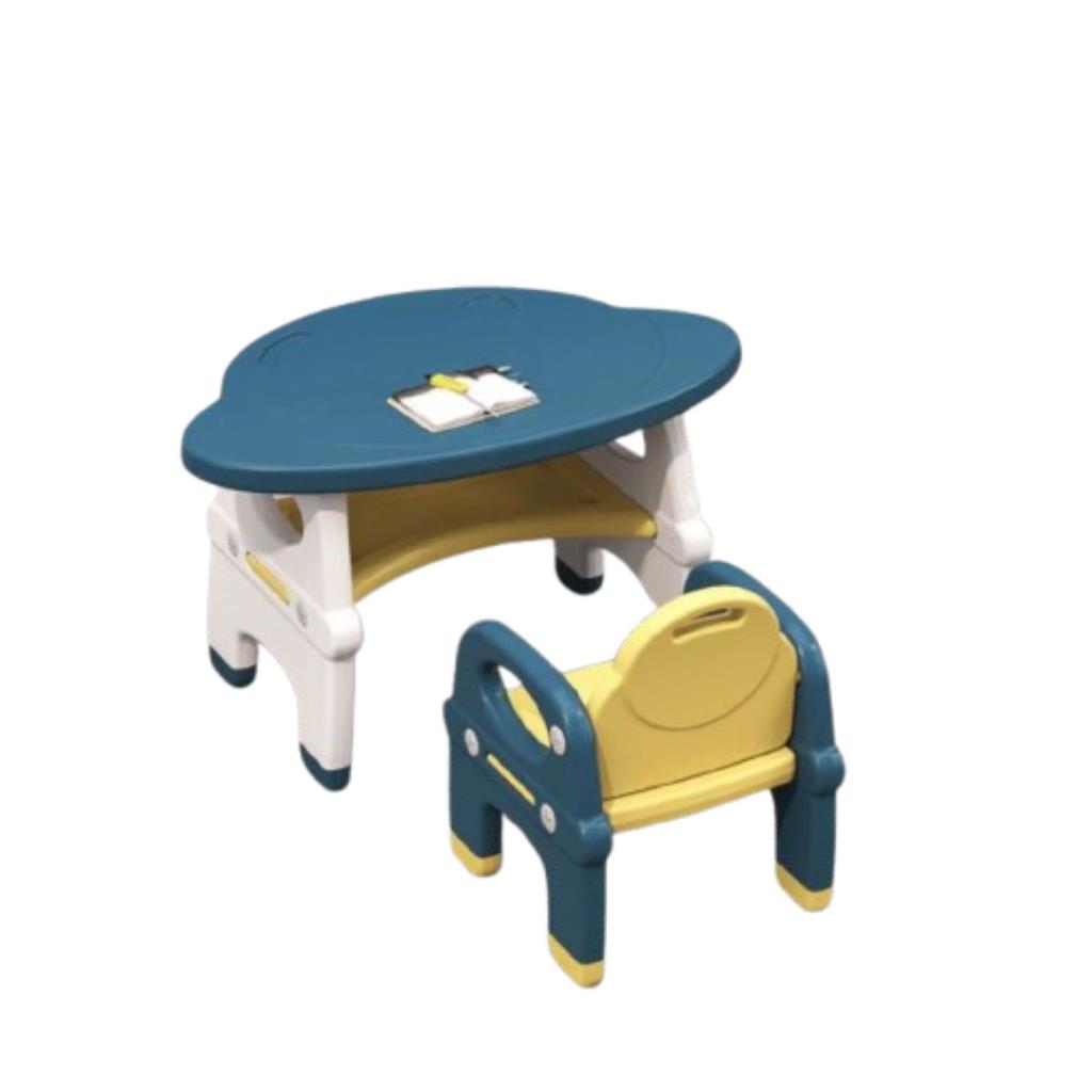 طقم طاولة وكرسي للأطفال بشكل السحابة