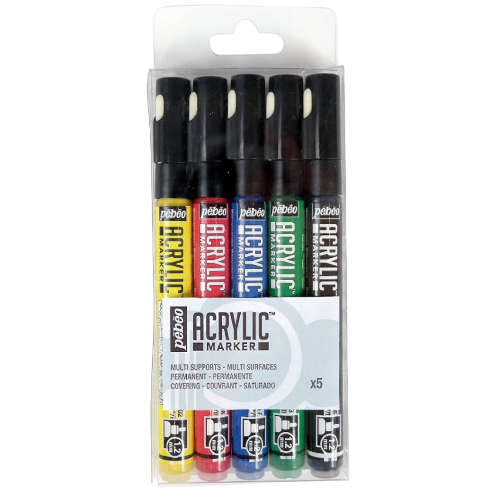 Pébéo Acrylic Marker Set
